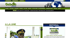 Desktop Screenshot of gabontribune.com